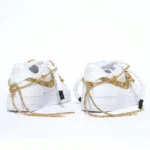Nike Air Force One Double Rope Glitter Oro - immagine 3