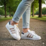 Adidas Superstar Glitter Perla Pink - immagine 2