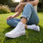 All Star Hi Bianco Pizzo Strass - immagine 2
