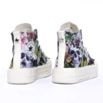 Platform Hi Cruise White Teschi e Fiori - immagine 4