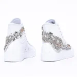 All Star Hi Wollstonecraft Mono White Pelle - immagine 4
