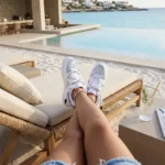 Nike Air Force One Double Rope Glitter Argento - immagine 2