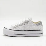 Platform Low Pizzo Glitter Gioiello