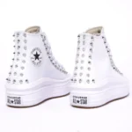 Platform Hi Move White Back Pelle - 42 - immagine 3