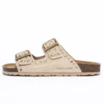 Grunland Suede Latte Rivetto